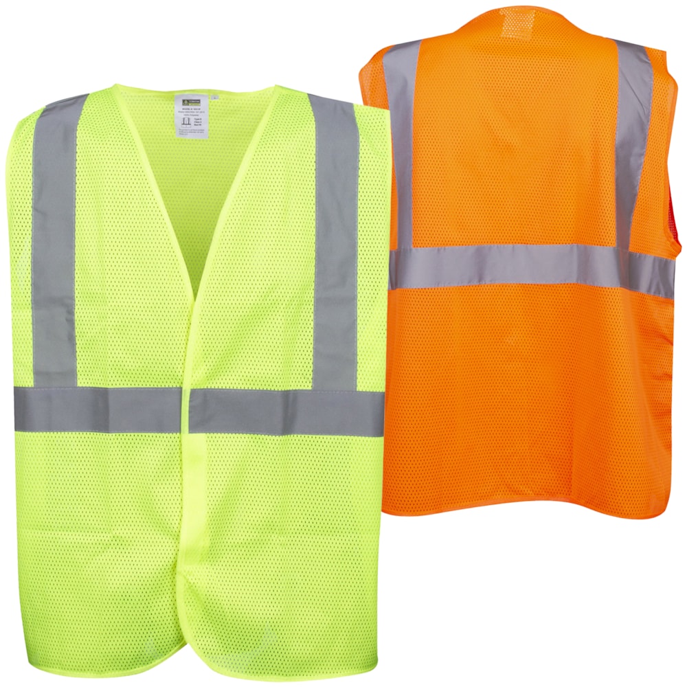 Safety Vest, Type R, Class 2, Mesh