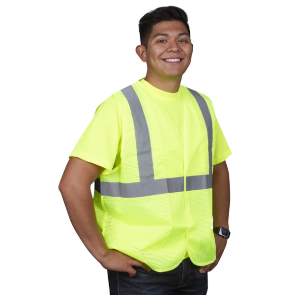 Safety Vest, Type R, Class 2, Mesh