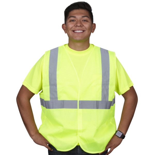 Safety Vest, Type R, Class 2, Mesh