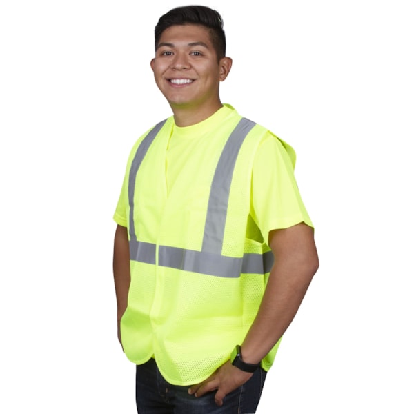 Safety Vest, Type R, Class 2, Mesh