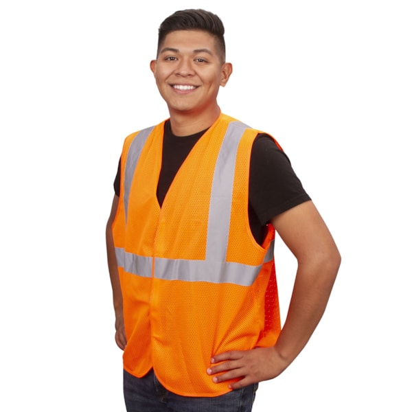 Safety Vest, Type R, Class 2, Mesh