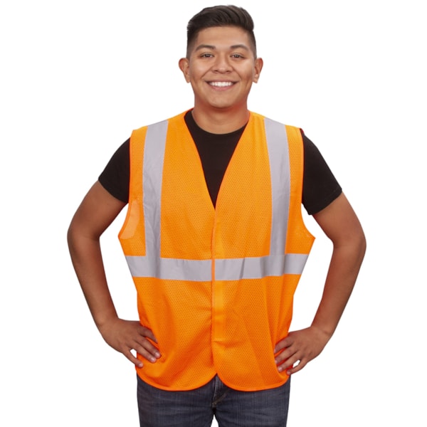Safety Vest, Type R, Class 2, Mesh