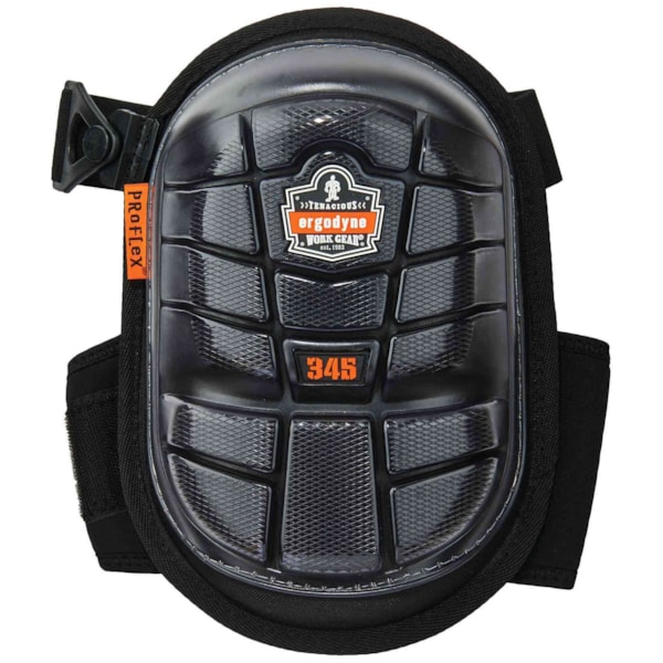 ProFlex 345 Injected Gel Knee Pads - Long Hard Cap