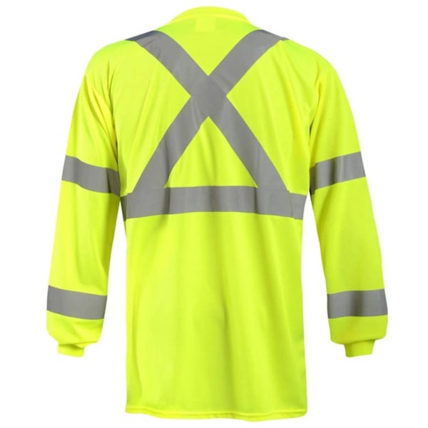 WICKING BIRDSEYE X-BACK LONG SLEEVE