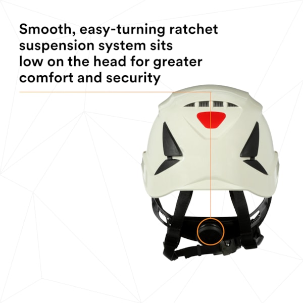 3M SECUREFIT SAFETY HELMET X5001V-ANSI