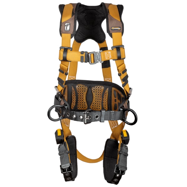 ADV CMFRT GEL FULL BODY HARNS TB LEG ADJ