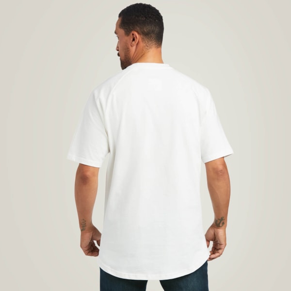 REBAR COTTON STRONG T-SHIRT HTHER GRAY L