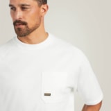 REBAR COTTON STRONG T-SHIRT HTHER GRAY L thumbnail 3