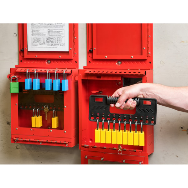PERMIT CONTROL STATION W/ LOCK BOX