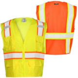 Solid Front with Mesh Back Vest thumbnail 1