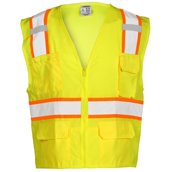 Solid Front with Mesh Back Vest