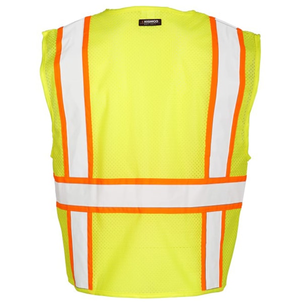 Solid Front with Mesh Back Vest