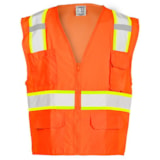 Solid Front with Mesh Back Vest thumbnail 4