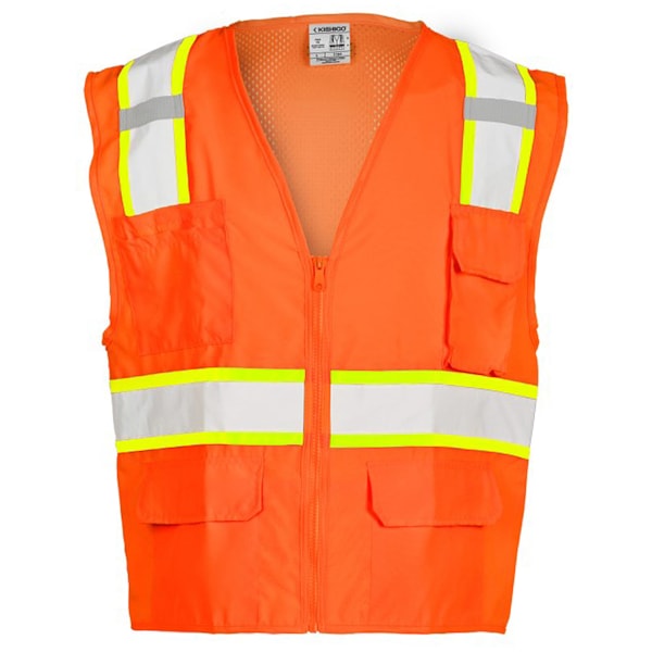 Solid Front with Mesh Back Vest