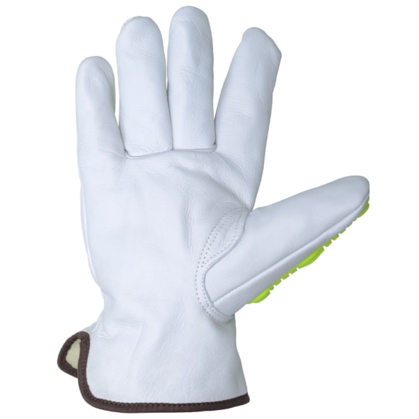  Impact & Level A8 Cut Resistant Leather Driver's Gloves