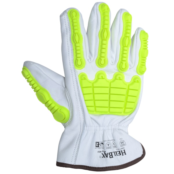  Impact & Level A8 Cut Resistant Leather Driver's Gloves