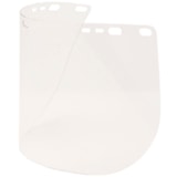 Polycarbonate Face Shield Window - Shape E - Unbound - Clear thumbnail 1