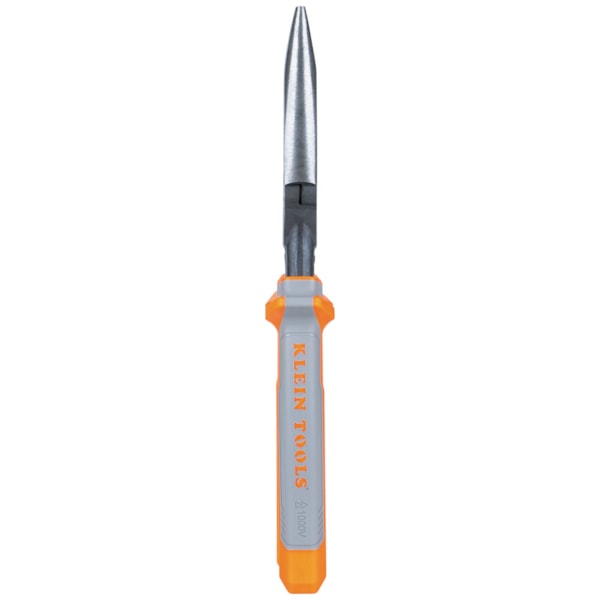 Pliers, Long Nose Side-Cutters, Insulated, 8-Inch