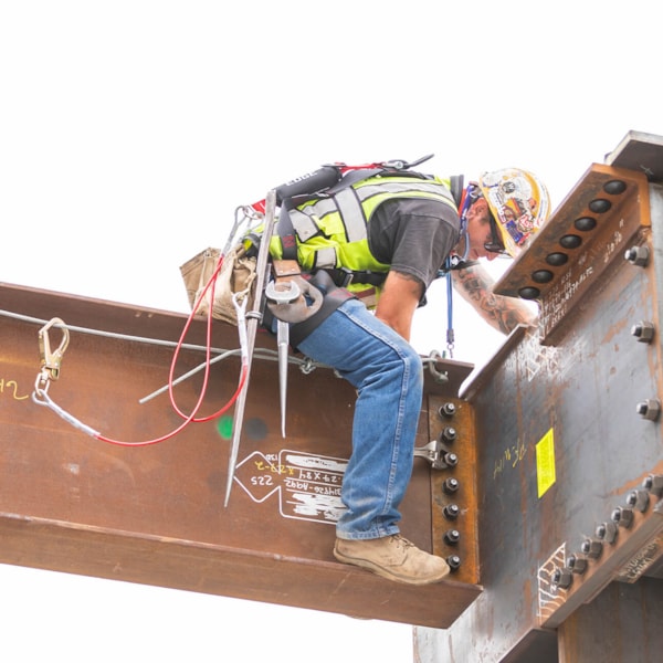 FT-Iron 1D Standard Non-Belted Full Body Harness, Tongue Buckle Leg Adjustment