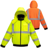XP107 Waterproof Bomber Jacket - Class 3 thumbnail 1