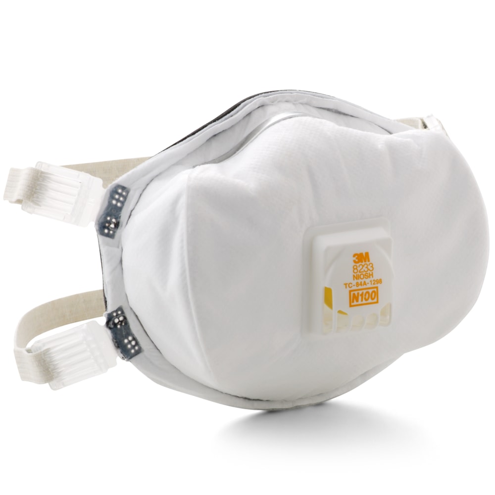 8233 N100 Exhalation Valve Disposable Respirator 