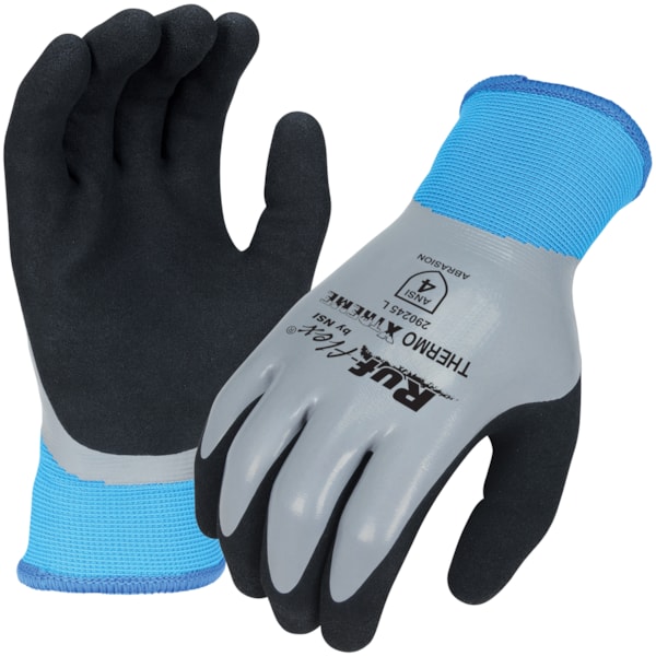 Latex Full & Palm Double Coated Acrylic/Nylon Knit Cold Temperature Work Gloves