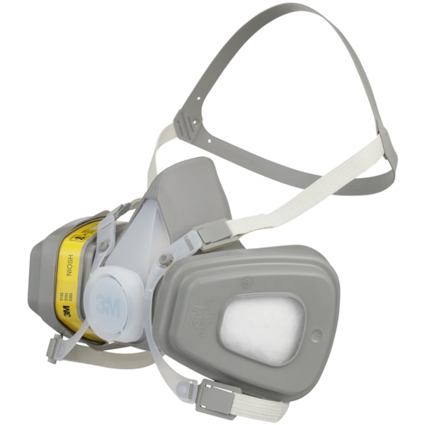 5000 Series Organic Vapors/Acid Gases Maintenance-Free Half Mask Respirator