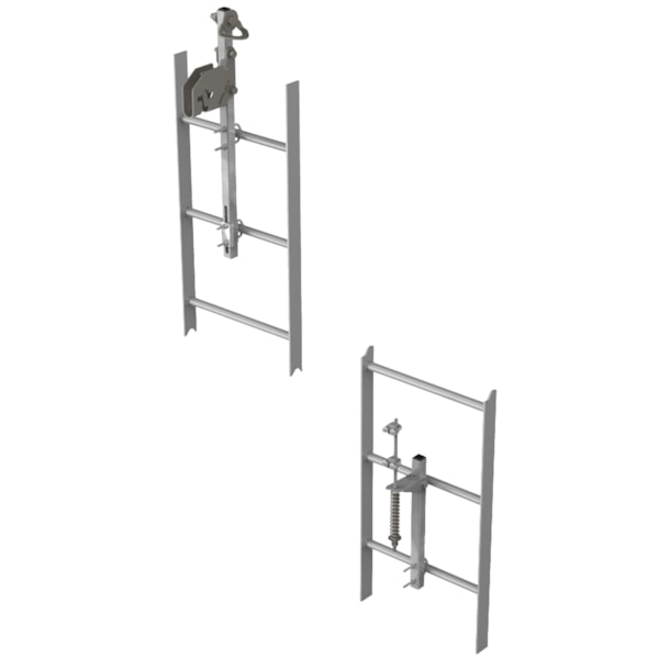 Lad-Saf™ Cable Vertical Safety System Bracketry