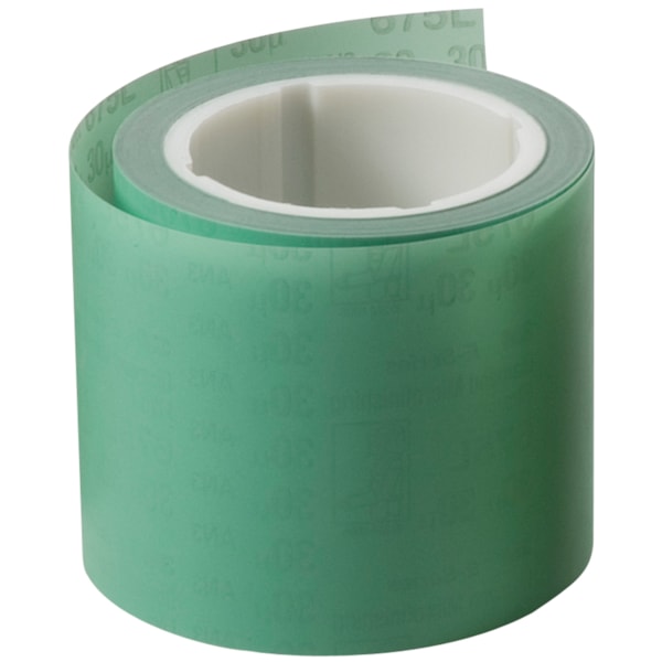 675L Microfinishing Film Roll, 4 in W x 50 ft L, 30 Micron Grit, Diamond