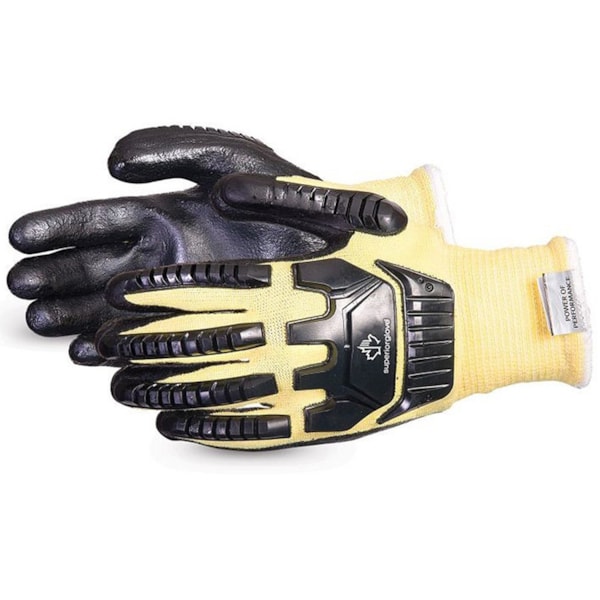 Dexterity® Nitrile Palm Coated Impact & Level A4 Cut Resistant Gloves