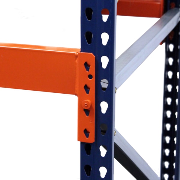 Blue Bolted Pallet Rack Tear Drop Starter, 108"W x 36"D x 120"H