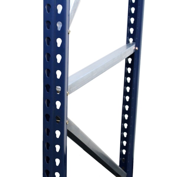 Blue Bolted Pallet Rack Tear Drop Starter, 108"W x 36"D x 120"H