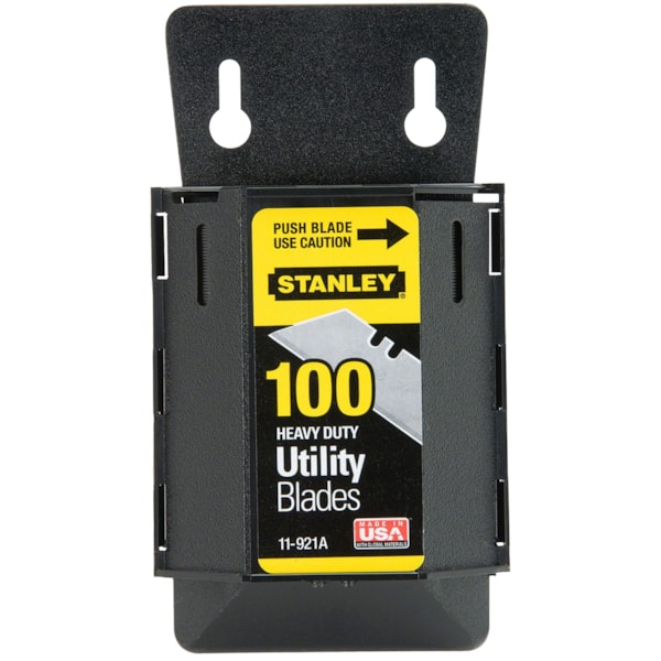 Heavy-Duty Replacement Utility Blades, 100/Pack