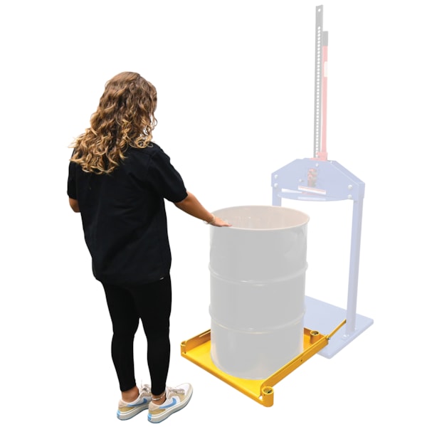Roll Out Base for Manual Trash Compactor