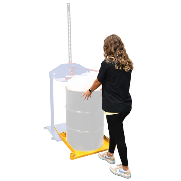 Roll Out Base for Manual Trash Compactor