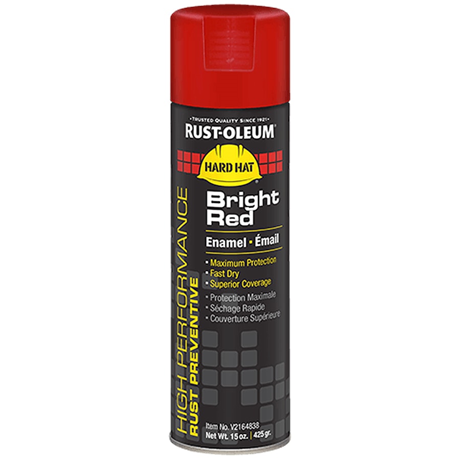 20 oz. Bight Red Hard Hat High Performance Enamel Spray Paint