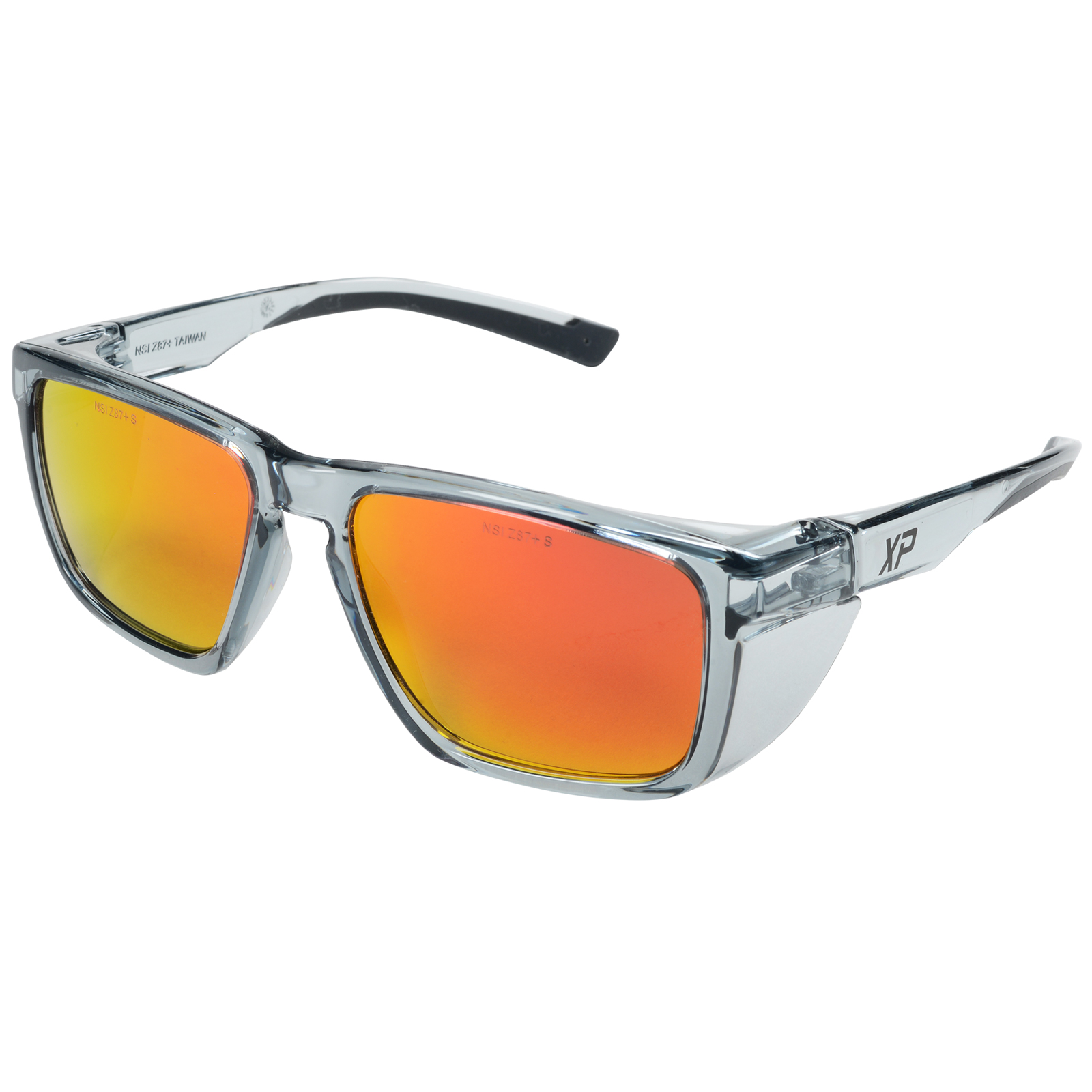 NSI XP® 660 Red Mirror Lens Safety Glasses - 452147 - Northern