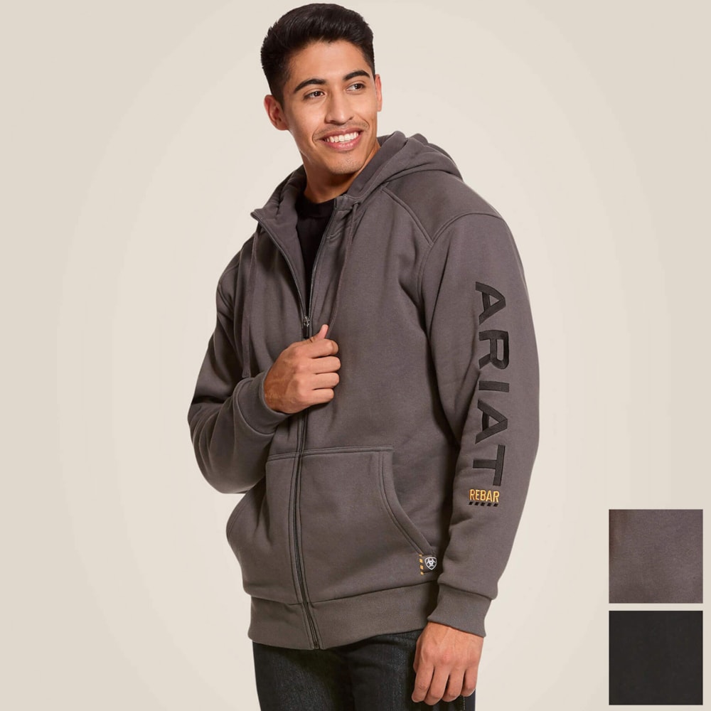 Rebar All-Weather Full Zip Hoodie