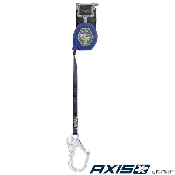 8' FT-X™ EdgeCore™ Class 2 Leading Edge Personal SRL with Single-leg  Steel Rebar Hook