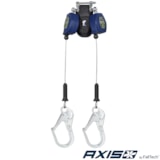 8' FT-X™ Cable Class 2 Leading Edge Personal SRL-P, Twin-leg with Steel Rebar Hooks thumbnail 2