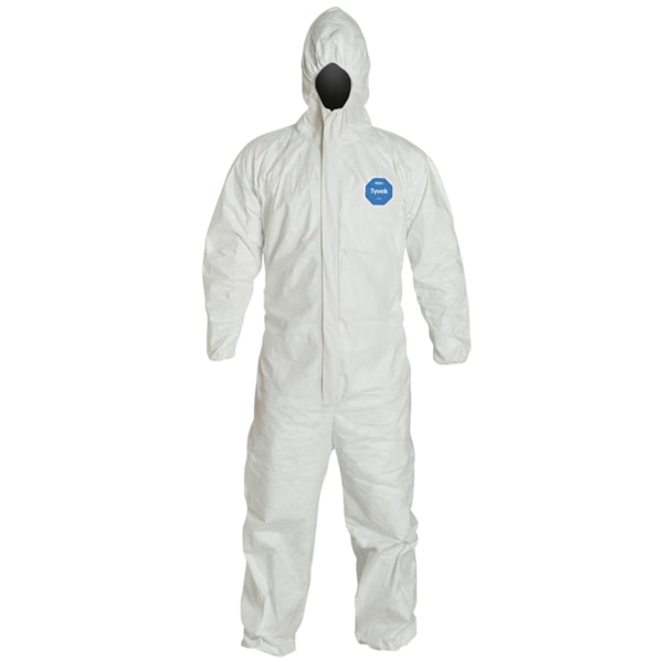 Tyvek® 400 Hood, Elastic Wrists & Ankles Disposable Coveralls