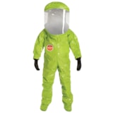 Tychem® 10000 Level A Rear Entry Fully Encapsulated, Expanded Back Hazmat Suit, 1/Case thumbnail 1