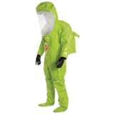 Tychem® 10000 Level A Rear Entry Fully Encapsulated, Expanded Back Hazmat Suit, 1/Case thumbnail 2
