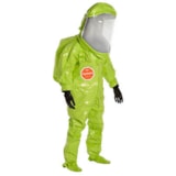 Tychem® 10000 Level A Rear Entry Fully Encapsulated, Expanded Back Hazmat Suit, 1/Case thumbnail 4