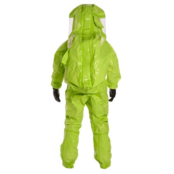 Tychem® 10000 Level A Rear Entry Fully Encapsulated, Expanded Back Hazmat Suit, 1/Case