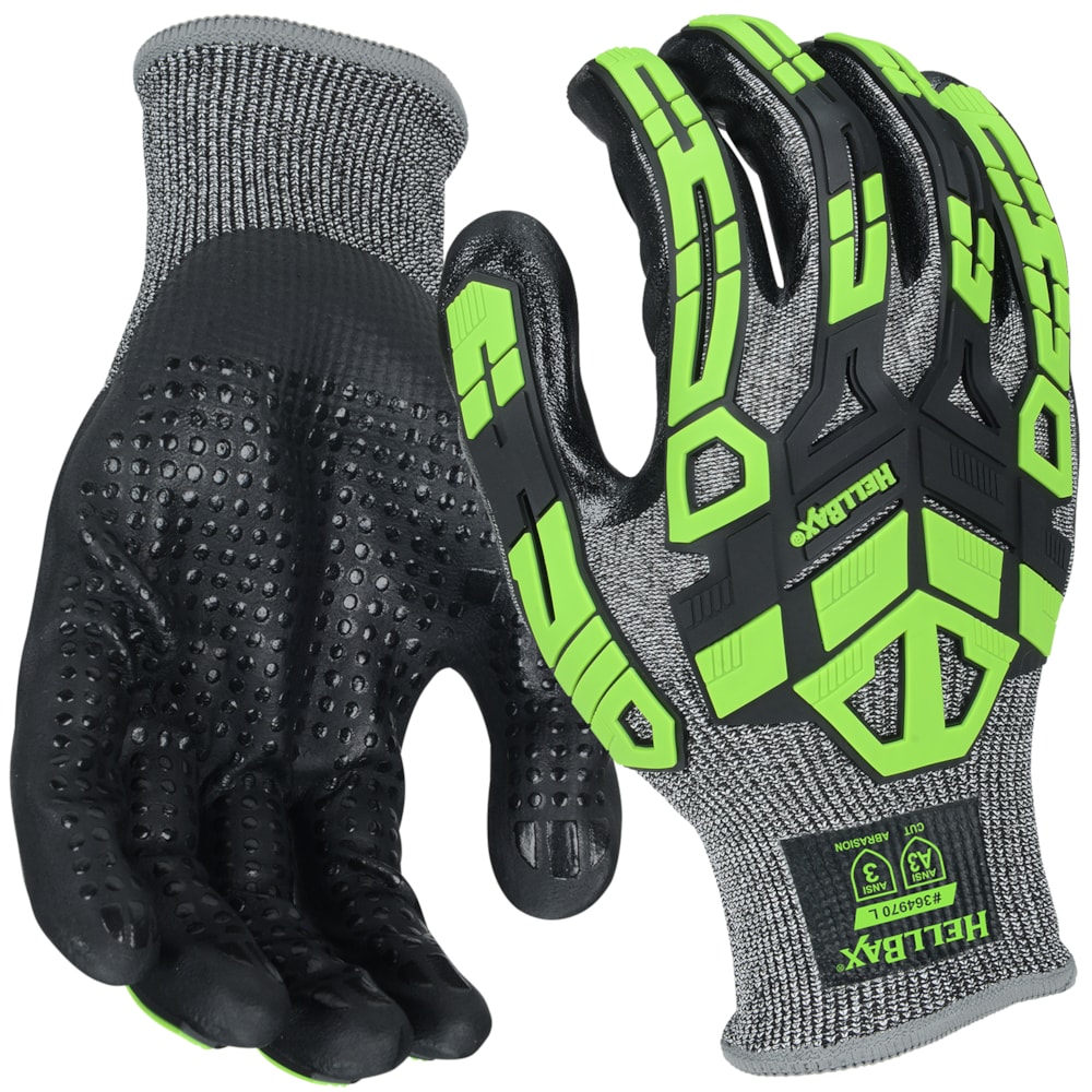 Cut Resistant A3 Gloves with TPR Protection
