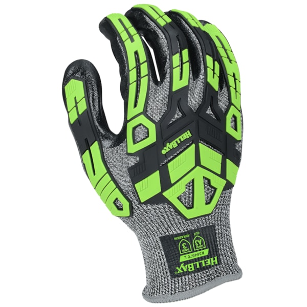 Cut Resistant A3 Gloves with TPR Protection