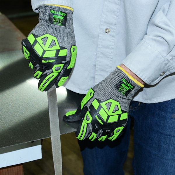 Cut Resistant A3 Gloves with TPR Protection