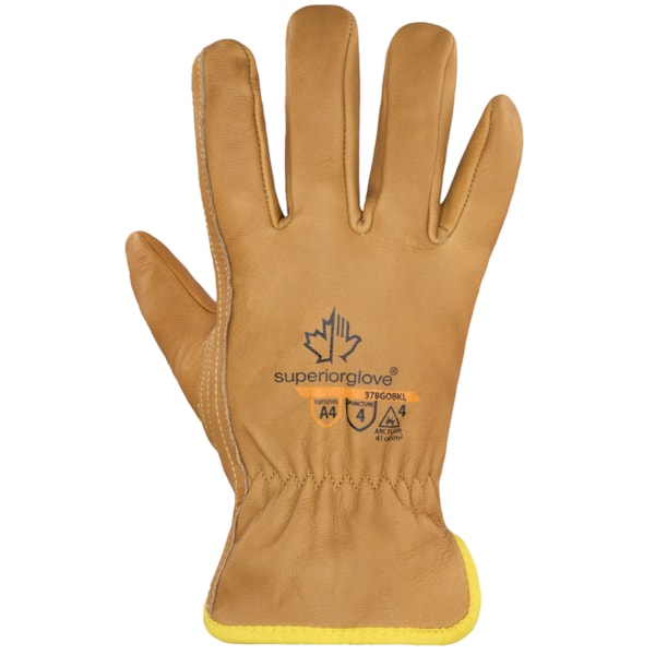 Endura® 41 Cal Kevlar® Lined Oilbloc™ & Waterstop™ Treated Goatskin Grain Leather A4 Cut & Arc Flash Resistant Driver's Gloves