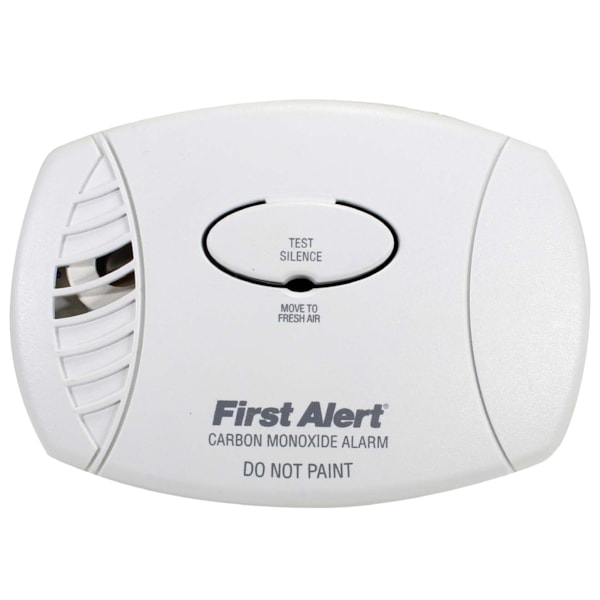 Plug-In CO Alarm with 9V Battery Back Up